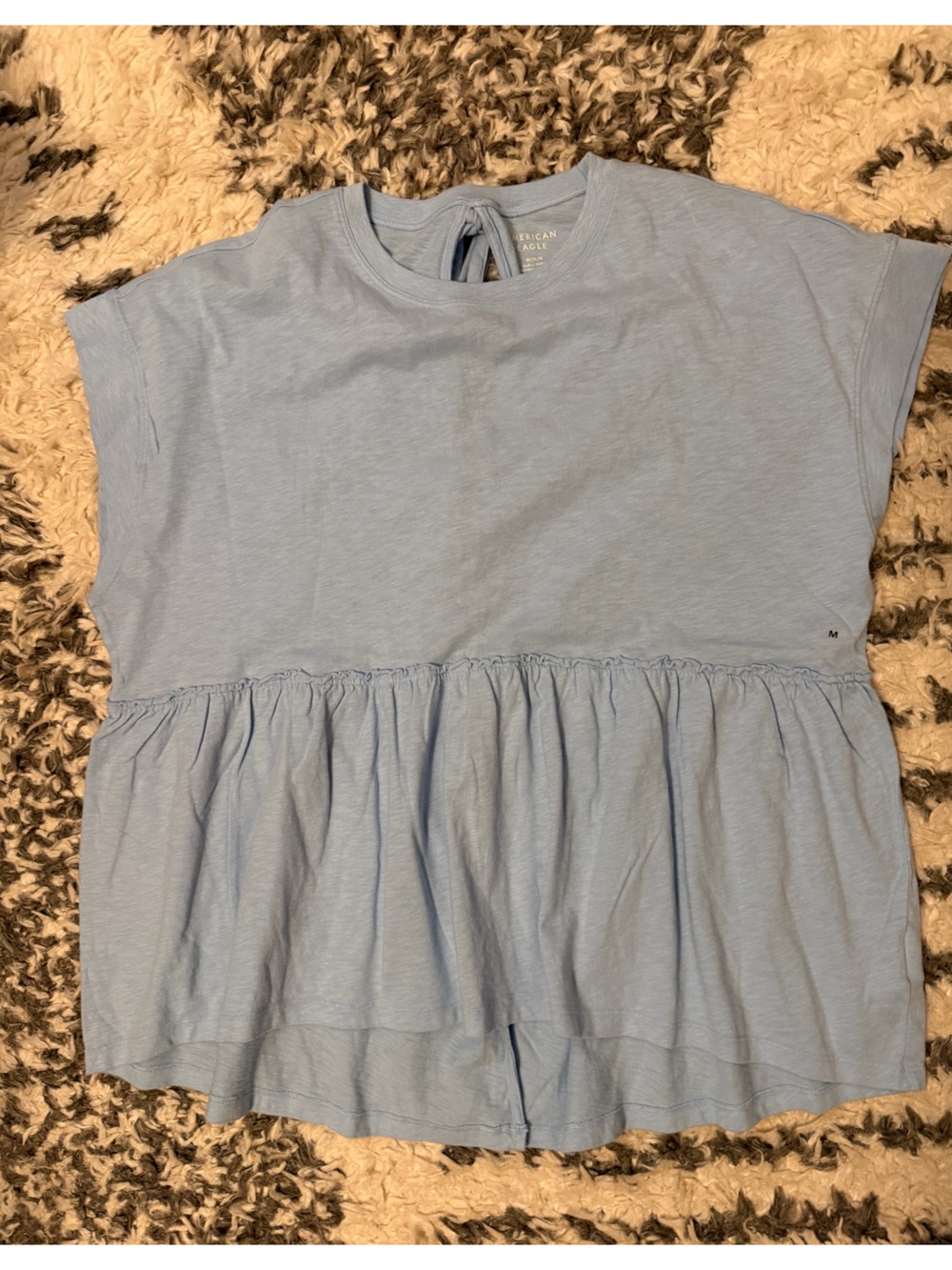 AE open tie back top